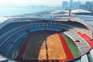 华体会入口-南昌国体中心“焕新”迎接赣超新赛季
