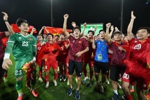 华体会官网-5胜1负，越南U23本届亚洲杯仅输给中国U23，打进10球丢5球